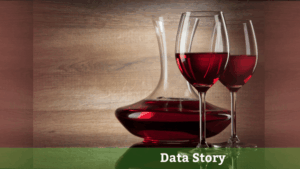 Wine glasses and decanter